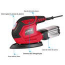 Lixadeira Orbital Triangular Vistreck