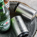 Abridor de Garrafa Magnético Automático em Aço Inoxidável - AutoOpen