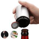 Abridor de Garrafa Magnético Automático em Aço Inoxidável - AutoOpen