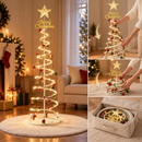 Árvore de Natal Dobrável com LED Ferrazi - 1,80m + Kit de Enfeites