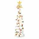 Árvore de Natal Dobrável com LED Ferrazi - 1,80m + Kit de Enfeites