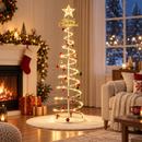 Árvore de Natal Dobrável com LED Ferrazi - 1,80m + Kit de Enfeites