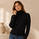 Blusa Cacharrel Feminina Gola Alta Tricô Inverno Ferrazi