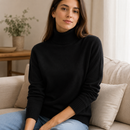 Blusa Cacharrel Feminina Tricô Macio para Inverno Ferrazi