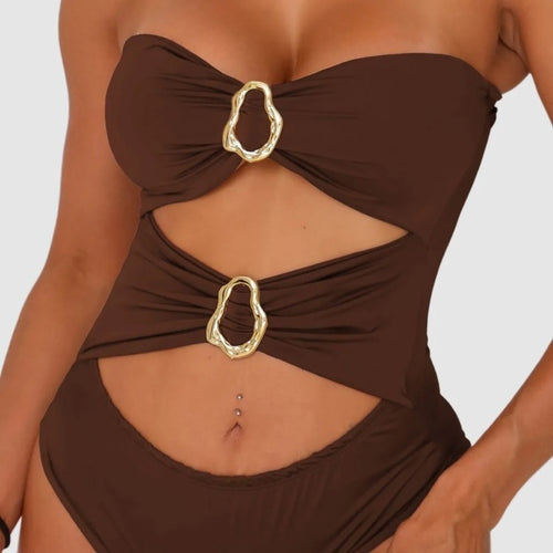 Body Feminino Tomara que Caia Suplex com Fivela Ferrazi