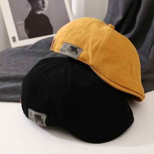 Boina Masculina Clássica de Inverno em Algodão e Linho Ferrazi