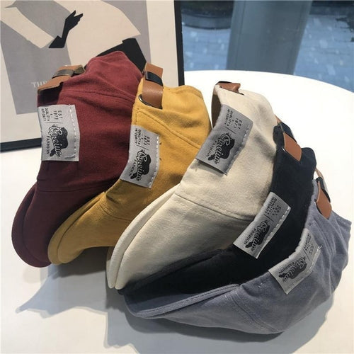 Boina Masculina Clássica de Inverno em Algodão e Linho Ferrazi