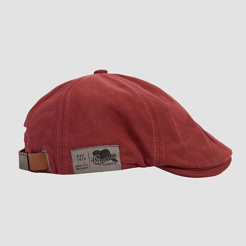 Boina Masculina Clássica de Inverno em Algodão e Linho Ferrazi