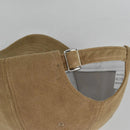 Boné Unissex Monocromático de Camurça Ferrazi