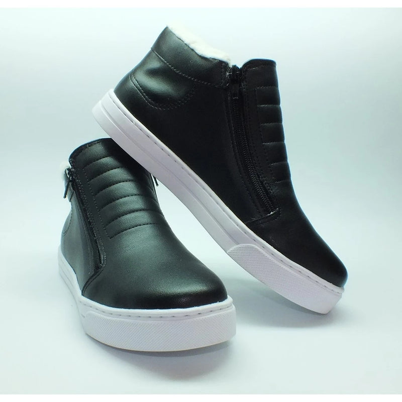 Bota Coturno Feminino com Forro de Lã para Inverno Ferrazi