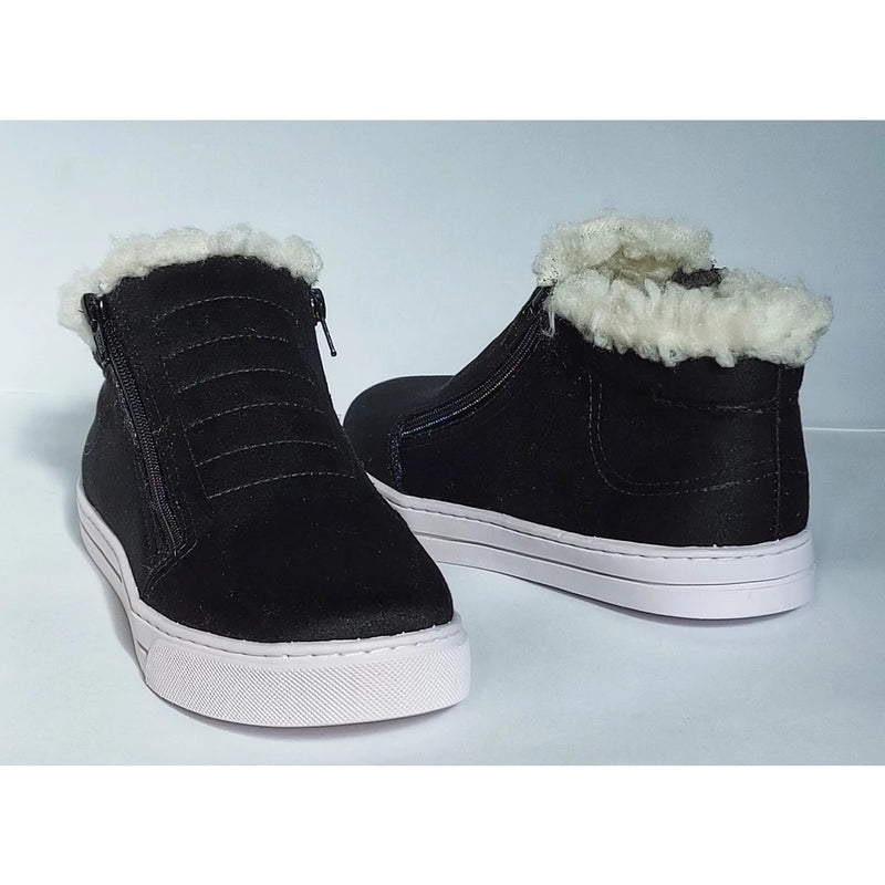 Bota Coturno Feminino com Forro de Lã para Inverno Ferrazi