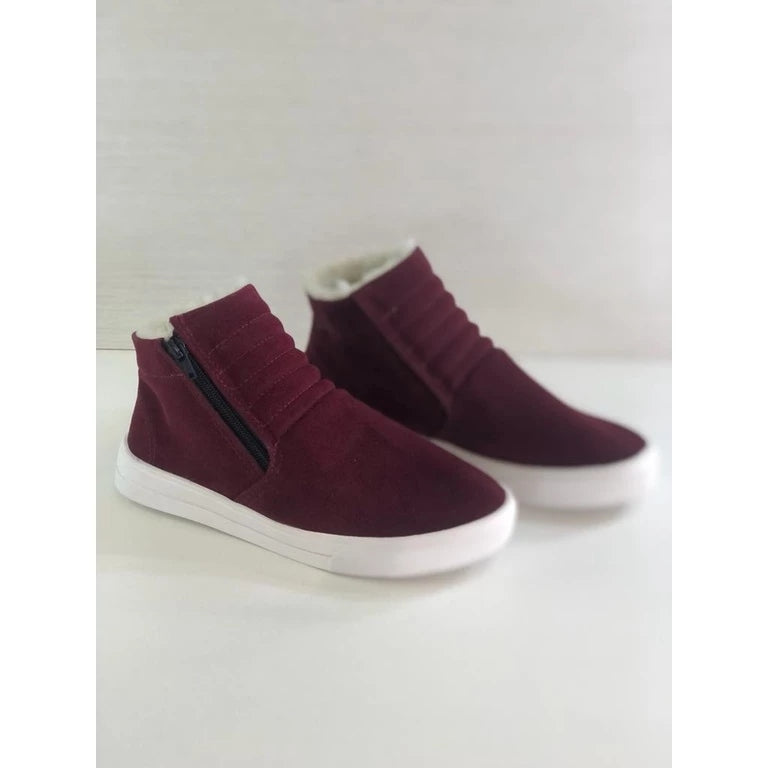 Bota Feminina de Inverno com Interior Peluciado Ferrazi