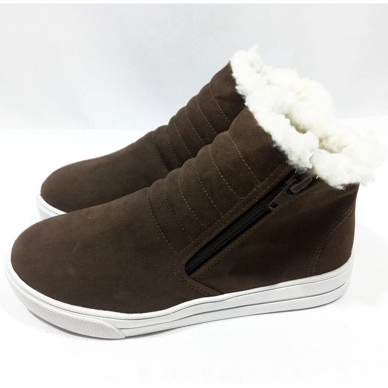 Bota Feminina de Inverno com Interior Peluciado Ferrazi