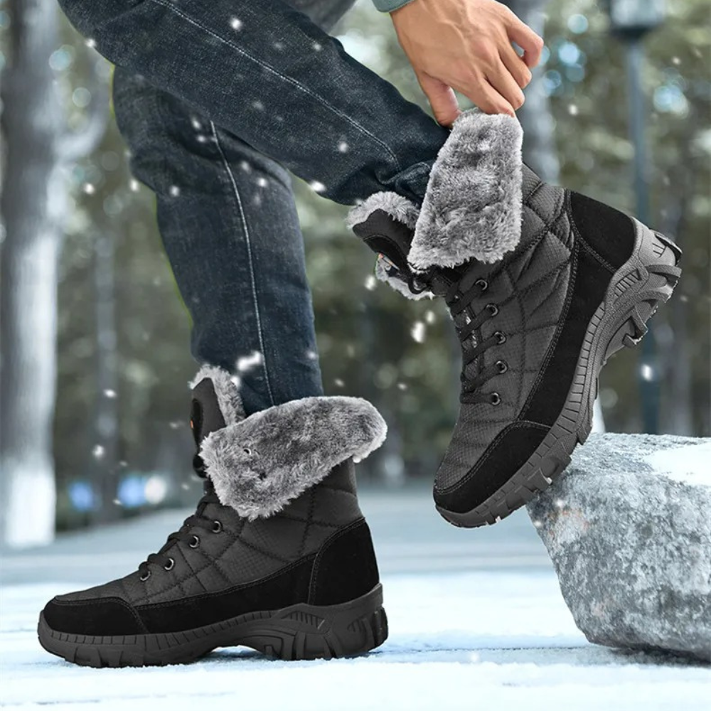 sapatos botas para usar no inverno europeu