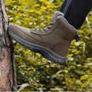 Bota Masculina de Inverno de Couro Pelúciada Ferrazi