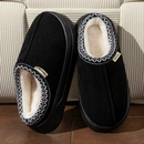 Bota Pantufa Feminina Peluciada com Solado Antiderrapante para Inverno Ferrazi