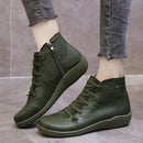 Bota de Inverno Feminina De Couro Ferrazi