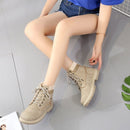 Bota em Couro Feminina de Inverno Ferrazi