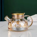 Bule de Vidro Borossilicato com Tampa de Inox Ferrazi