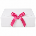 Caixa de Presente Ferrazi 25x20x8cm com Fita de Cetim - Kit 10 Caixas