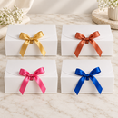 Caixa de Presente Ferrazi 25x20x8cm com Fita de Cetim - Kit 10 Caixas