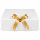 Caixa de Presente Ferrazi 25x20x8cm com Fita de Cetim - Kit 10 Caixas