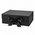 Caixa de Presente Premium Ferrazi 20x18x8cm com Fita de Cetim - Kit 2 Caixas