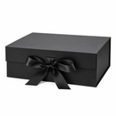 Caixa de Presente Premium Ferrazi 20x18x8cm com Fita de Cetim - Kit 2 Caixas