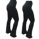 Calça Feminina Flare Flanelada Térmica com Cintura Alta Ferrazi