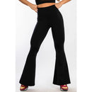 Calça Feminina Flare Flanelada Térmica com Cintura Alta Ferrazi