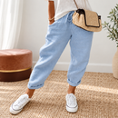 Calça Feminina Reta Soltinha com Bolsos e Cintura Baixa Ferrazi