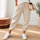 Calça Feminina Reta Soltinha com Bolsos e Cintura Baixa Ferrazi