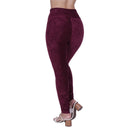 Calça Legging Feminina Flanelada de Veludo de Inverno Ferrazi