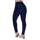 Calça Legging Feminina Flanelada de Veludo de Inverno Ferrazi