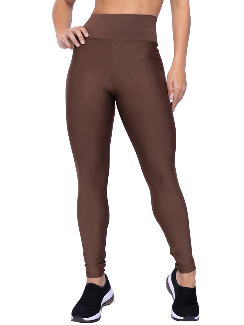 Calça Legging Flanelada Feminina Térmica Cintura Alta sem Transparência Ferrazi