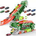 Caminhão Rampa Engole Dinossauro Brinquedo Infantil Ferrazi