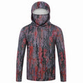 Camisa Masculina Proteção Solar UV50+ com Capuz e Máscara Ferrazi