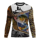 Camisa de Pesca Masculina Proteção UV Manga Longa