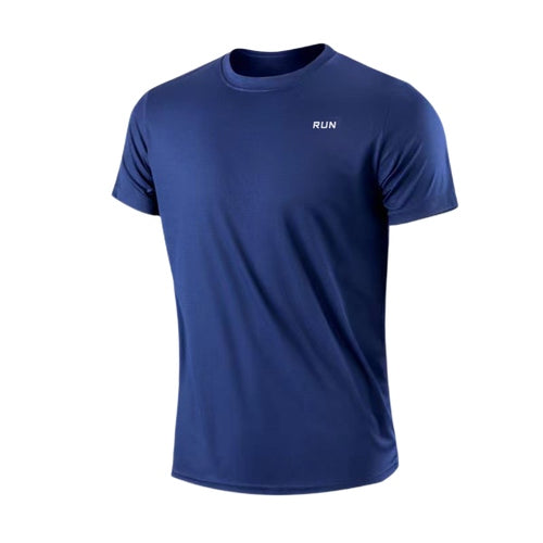Camiseta Masculina em Seda Gelo de Secagem Rápida Respirável Ferrazi