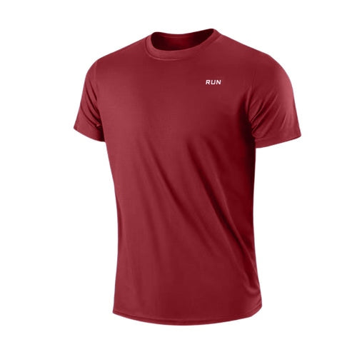 Camiseta Masculina em Seda Gelo de Secagem Rápida Respirável Ferrazi
