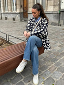 Casaco Feminino Vintage Estampado Ferrazi