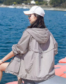 Casaco Feminino com Capuz com Proteção UV Ferrazi