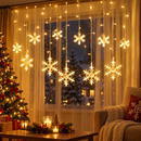 Cascata Pisca Pisca Floco de Neve Ferrazi 2,5m com 138 LEDs e 8 Funções