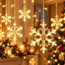 Cascata Pisca Pisca Floco de Neve Ferrazi 2,5m com 138 LEDs e 8 Funções