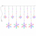 Cascata Pisca Pisca Floco de Neve Ferrazi 2,5m com 138 LEDs e 8 Funções