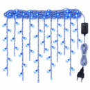 Cascata de Natal LED 100, 200 ou 400 Luzes com 8 Funções