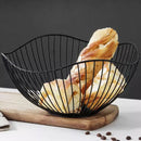 Cesta de Mesa para Frutas e Vegetais de Metal Ferrazi