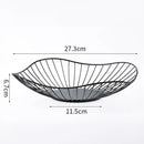 Cesta de Mesa para Frutas e Vegetais de Metal Ferrazi