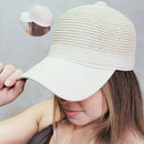 Chapéu Boné Feminino de Palha Aba Curva para Praia Ferrazi