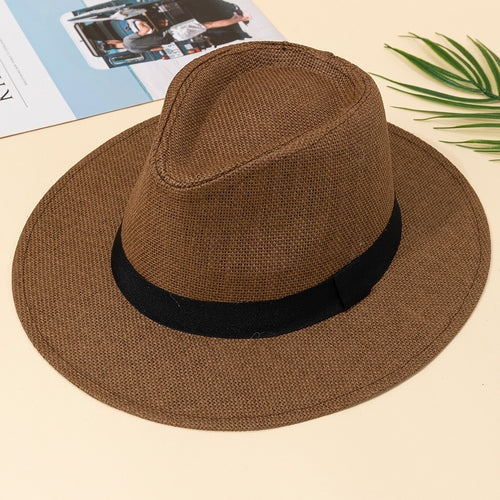 Chapéu Masculino Panamá de Verão para Praia Ferrazi